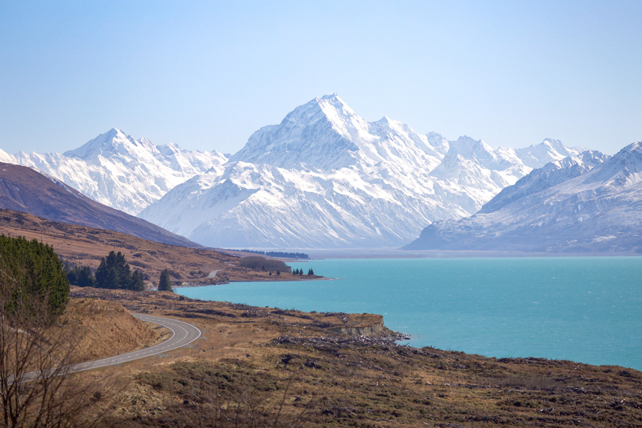 Lake Pukaki and Mount Cook