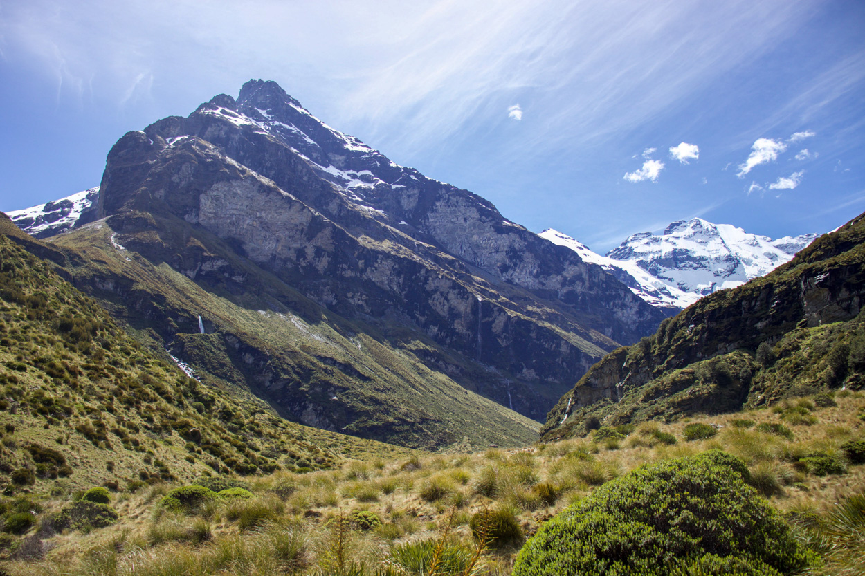 River valley to Mount Earnslaw