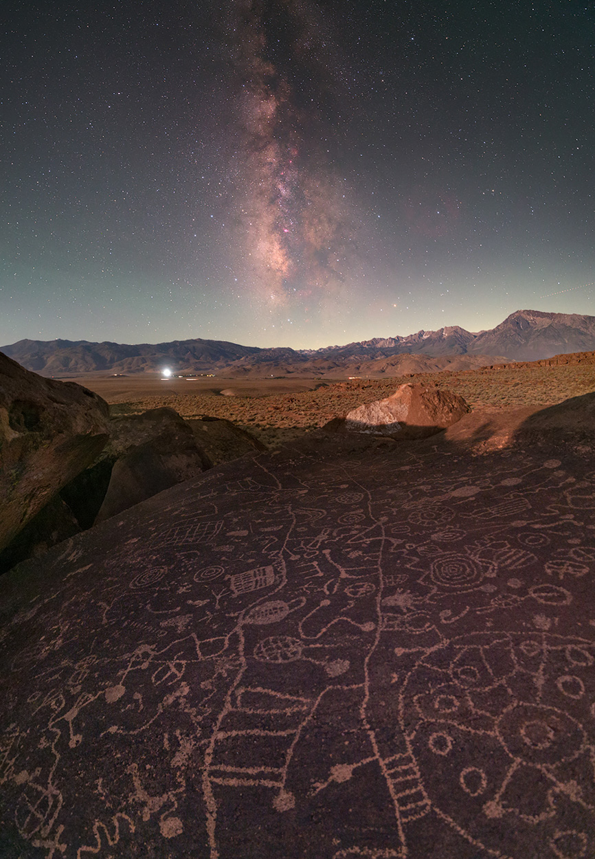 Sky Rock in the Moonlight
